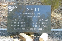 Smit, J. E. & Smit, S. M.