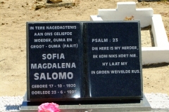 Salomo, Sofia Magdalena