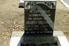 Ockhuis, Maria