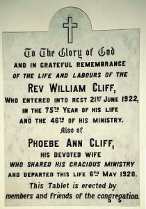 WILLIAM CLIFF